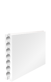 картинка Пазогребневая плита пустотелая E80 с сайта Гипсовик