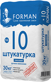 картинка Штукатурка Forman 10 гипсовая с сайта Гипсовик