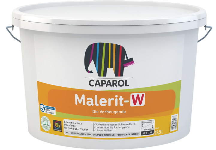 картинка CAPAMIX MALERIT BAS 1 краска акрил-латексно-силоксан с сайта Гипсовик